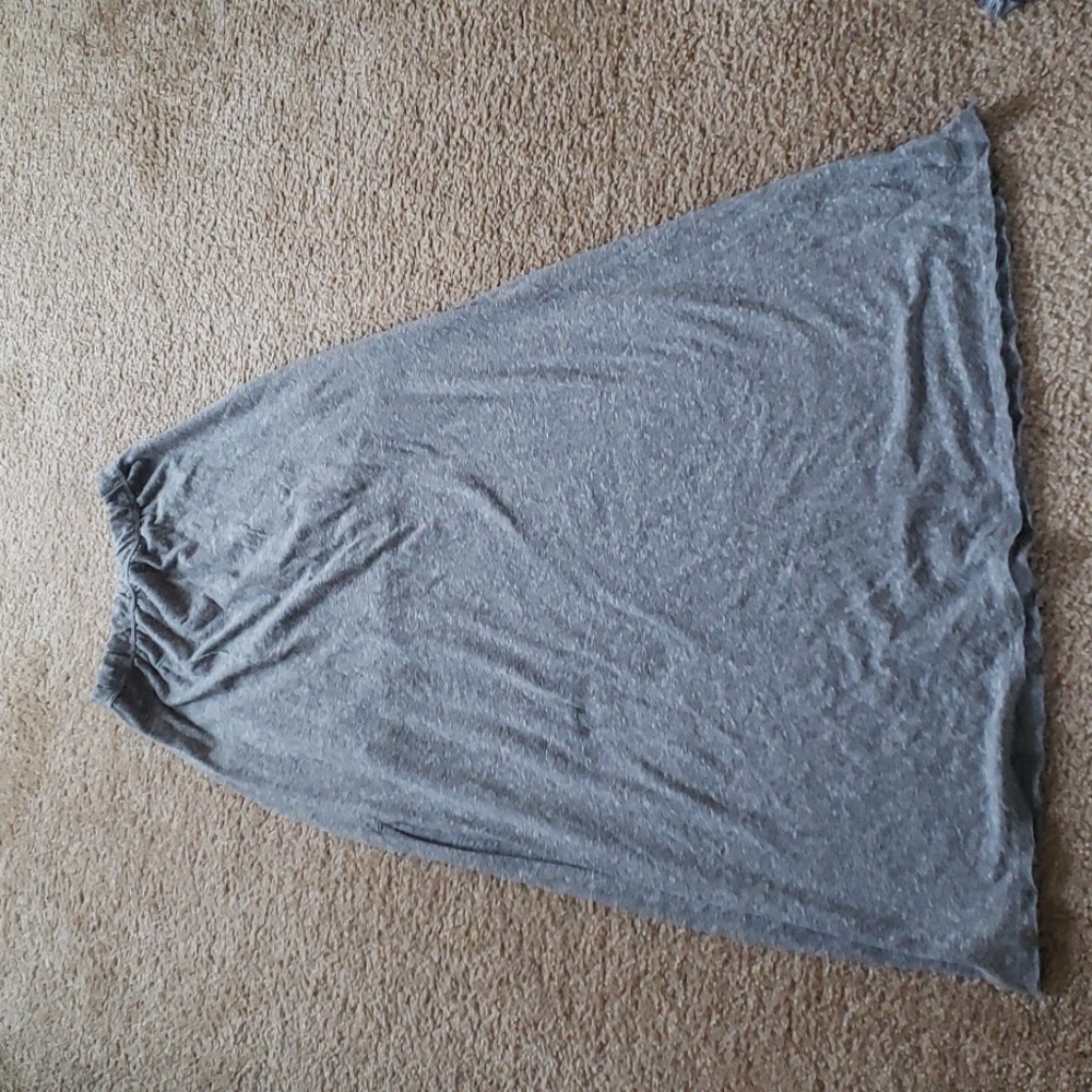 Hollister M maxi skirt grey slit